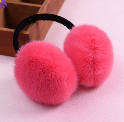 best Winter Earmuff Rabbit Women Fur Earmuffs Winter Ear Warmers Large Plush Girls And Boys Ear Warmers Earmuffs Accessories shop online at M2K Trends for ear warmer