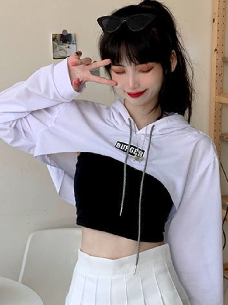 best With Hat Hoodies Women Basic Design Young Korean Fashion Mujer All-match Teens Simple Cool Loose Y2k Cozy Street Wear Popular 0 shop online at M2K Trends for