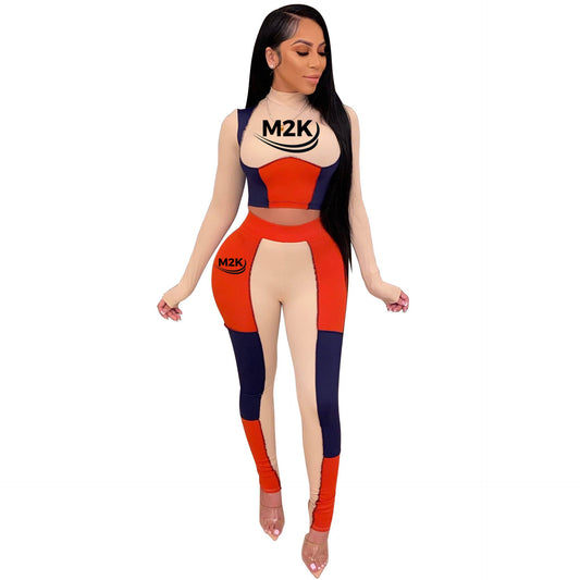 best Women Set Two Pieces Track Suit Fashion Long Sleeve Jogger Ladies shop online at M2K Trends for