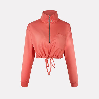 best Women Short Hoodies Series Autumn Streetwear Sexy Hoodie 0 shop online at M2K Trends for