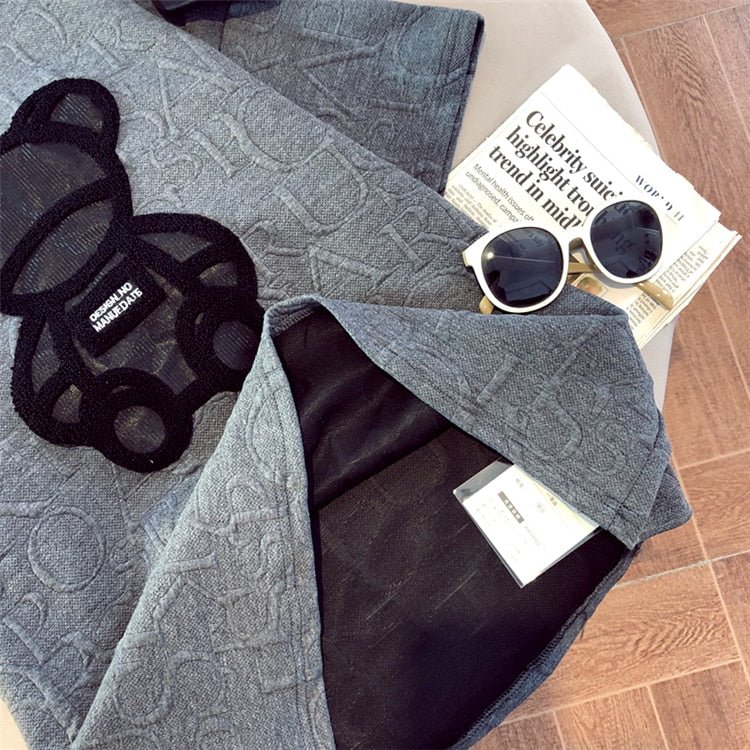 best Women&#39;s T-shirts Harajuku Girls Plus Size Tops Letter Jacquard O-neck Short Sleeves Loose Summer Tshirt Bear White Tees M-2XL 0 shop online at M2K Trends for