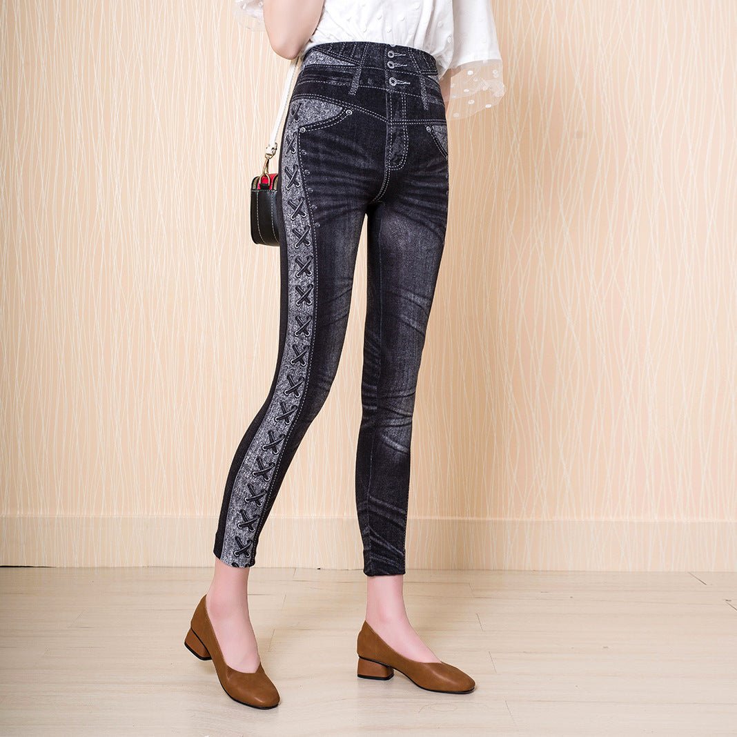 best Women's Denim Leggings Clothing shop online at M2K Trends for leggings