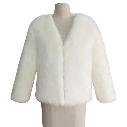 best Womens Fall V Clothing 2020 Long Sleeve Overcoat Women Short Fox Faux Fur Coat Jackets & Coats shop online at M2K Trends for Womens Fall V Clothing 2020 Long Sleeve Overcoat Women Short Fox Faux Fur Coat