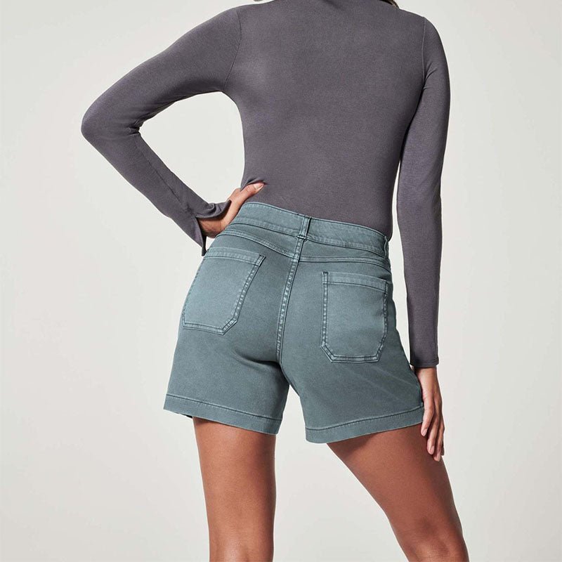 best Women's Shorts Summer Fashion High Elasticity Shorts With Pockets Casual Pants 0 shop online at M2K Trends for