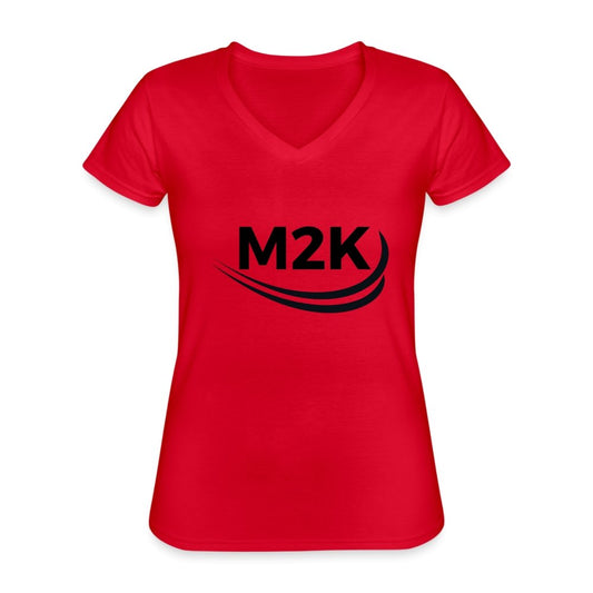 best Women's V-Neck T-Shirt Women's V-Neck T-Shirt | Fruit of the Loom L39VR shop online at M2K Trends for SPOD