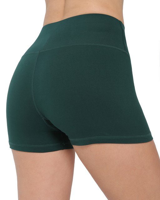 best Workout Shorts For Women Seamless Biker Short Pants Black shorts shop online at M2K Trends for Seamless workout Shorts