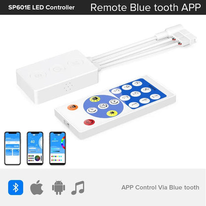 best WS2812B Led Strip Light Controller Blue tooth SP105E SP110E Wifi SP108E SP511E Music SP107E SP601E WS2811 SK6812 Lights DC5V-24V shop online at M2K Trends for