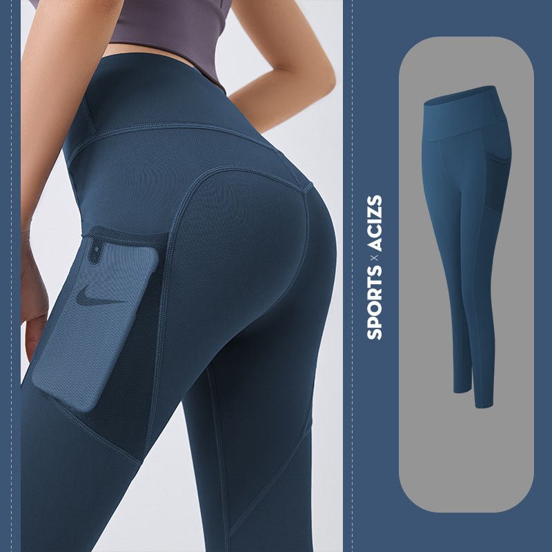 best Yoga Pants Women With Pocket Leggings Sport Girl Gym Leggings Women Tummy Control Jogging Tights Female Fitness Pants women pants shop online at M2K Trends for women pants