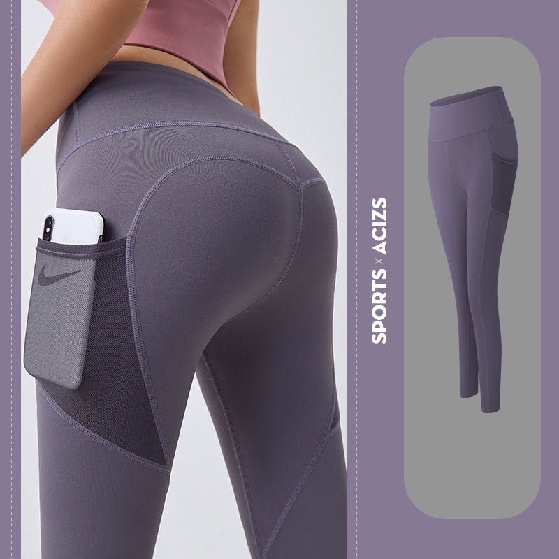 best Yoga Pants Women With Pocket Leggings Sport Girl Gym Leggings Women Tummy Control Jogging Tights Female Fitness Pants women pants shop online at M2K Trends for women pants