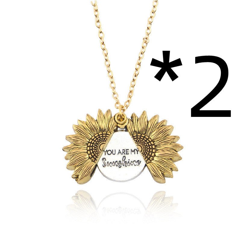 best You Are My Sunshine Sunflower Necklace Women Men 0 shop online at M2K Trends for