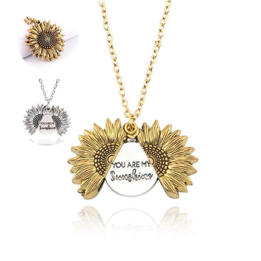 best You Are My Sunshine Sunflower Necklace Women Men 0 shop online at M2K Trends for