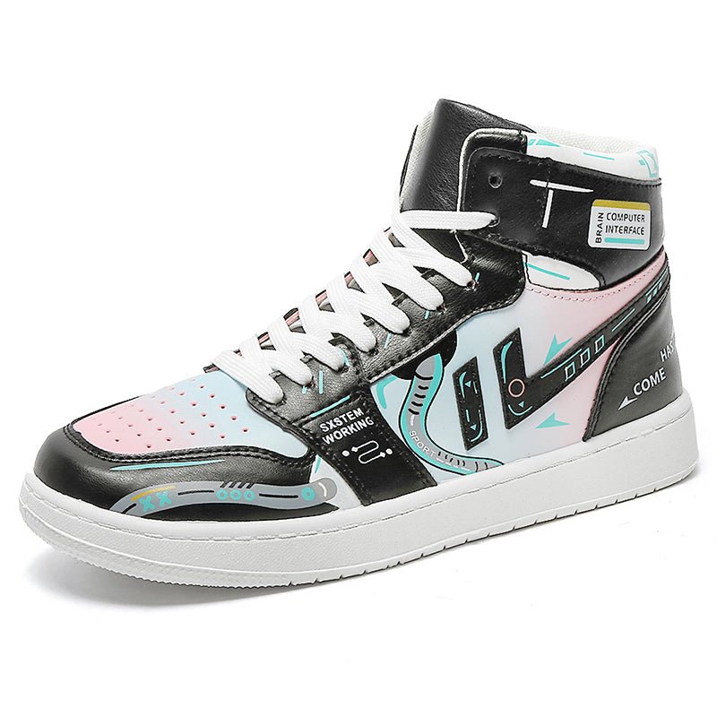 best Ziitop New Manufacture sneakers Hot Sale Casual Men Sneakers High-top Anime Shoes For Men Skateboard Shoes For Pein shop online at M2K Trends for mens shoes