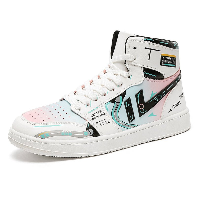 best Ziitop New Manufacture sneakers Hot Sale Casual Men Sneakers High-top Anime Shoes For Men Skateboard Shoes For Pein shop online at M2K Trends for mens shoes