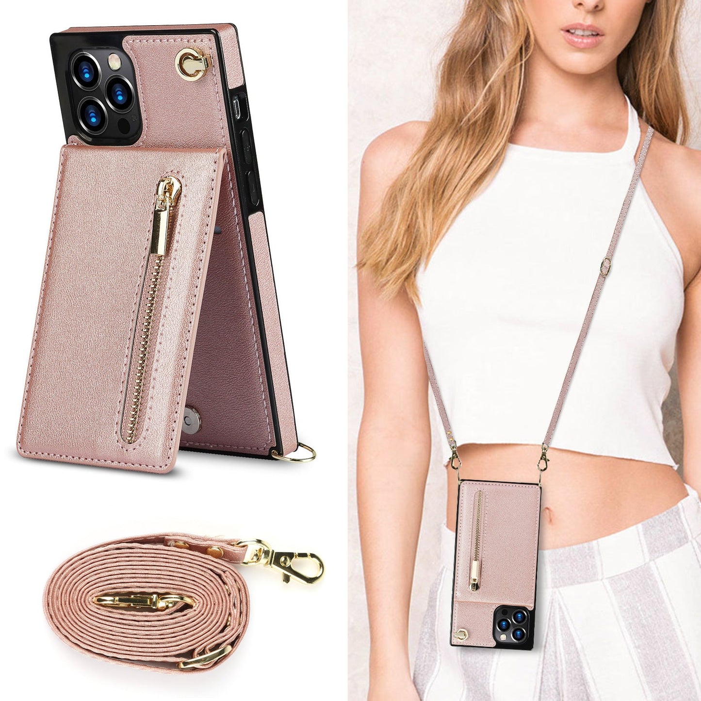 best Zipper Phone Case Phone Case Crossbody 0 shop online at M2K Trends for